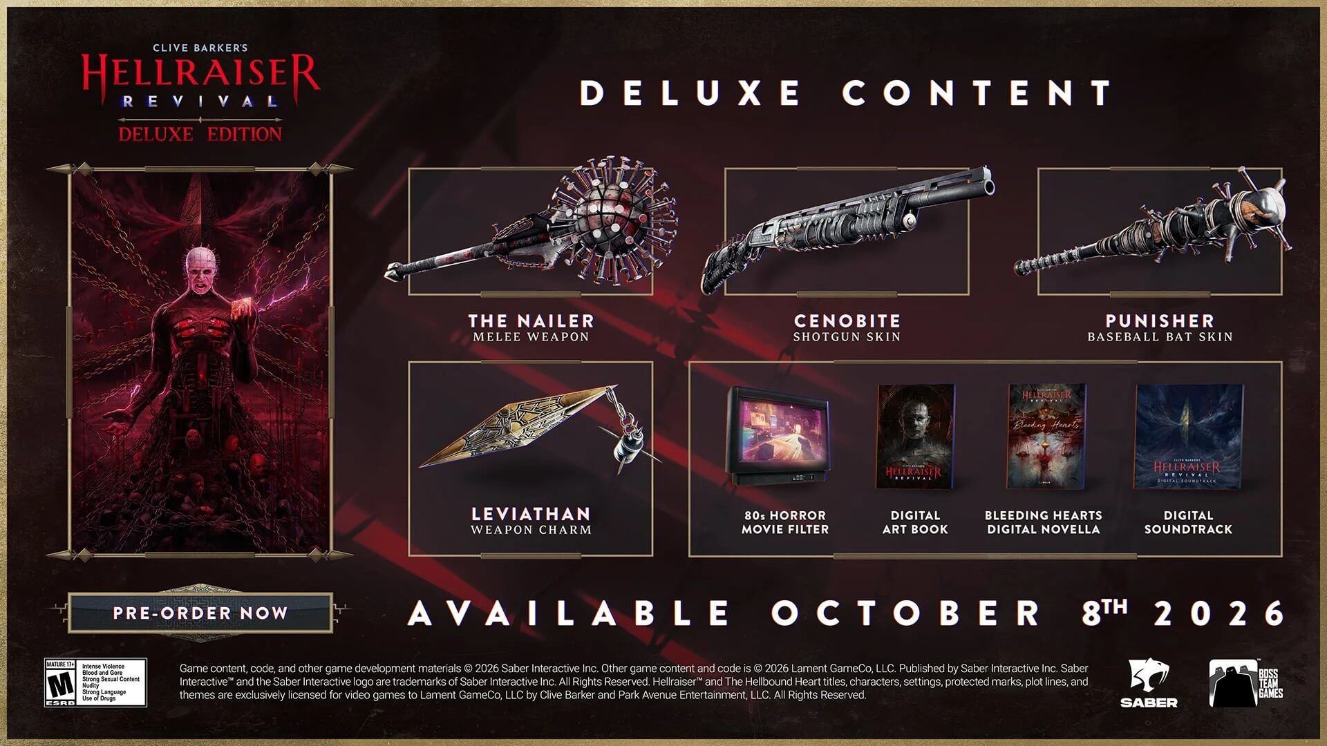 Пинхед жаждет ваших страданий: мясной трейлер Hellraiser: Revival и анонс для Switch 2